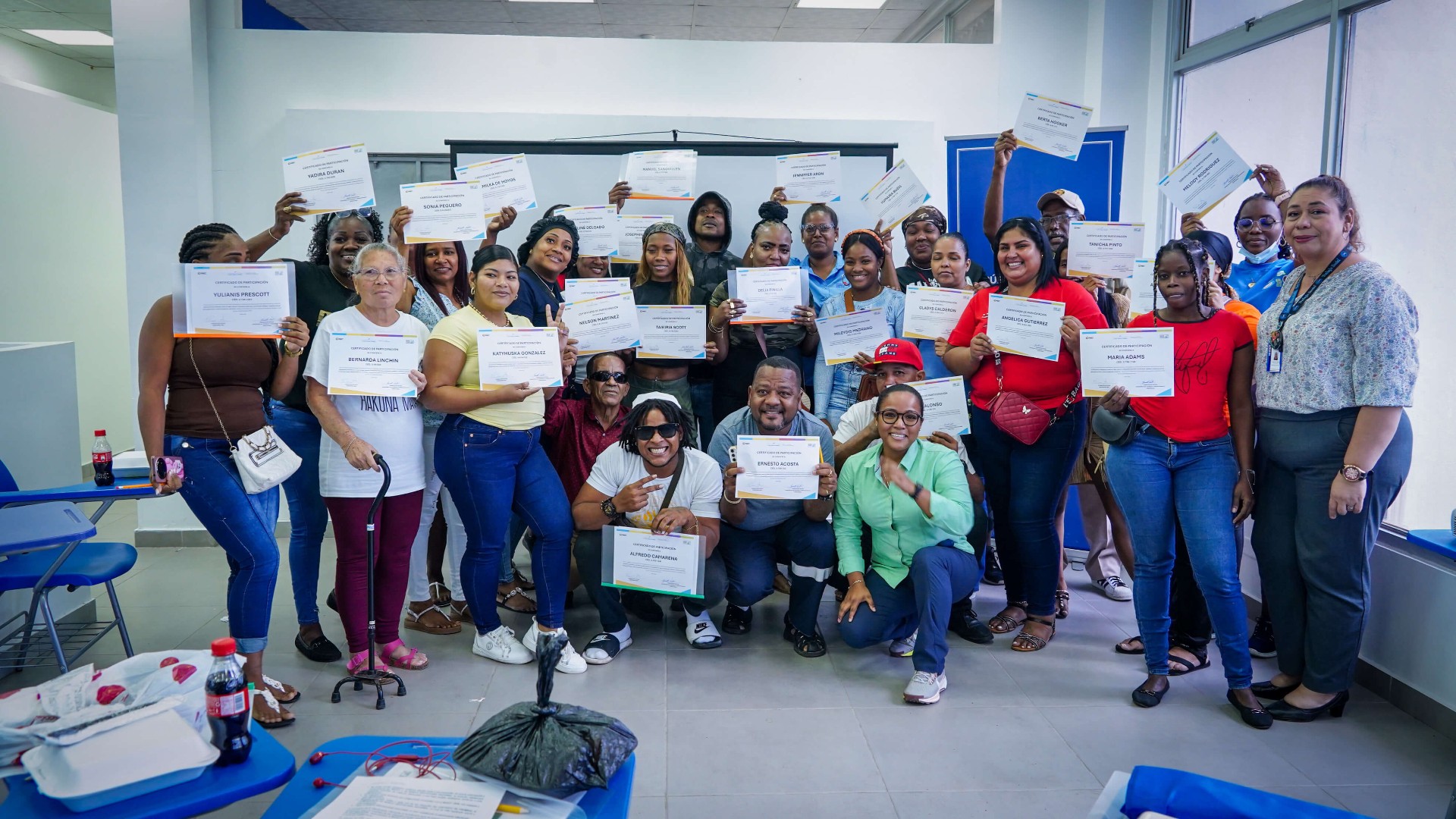 Equipo de Scopo trabajando en territorio con las comunidades